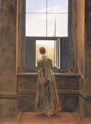 Caspar David Friedrich Woman at the Window (mk10)